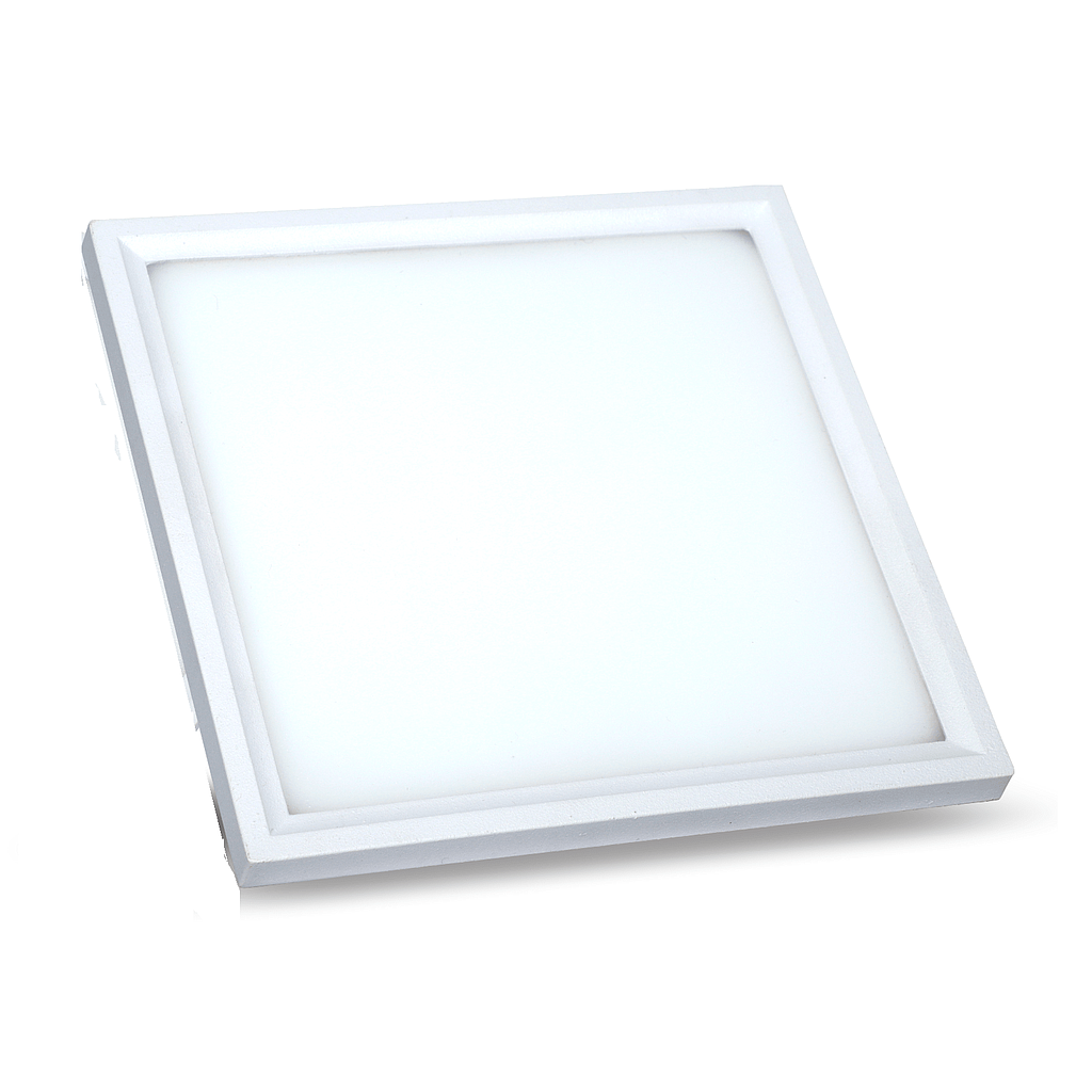 LED Ultra Slim Panel Light - Square - 16W - 3000K